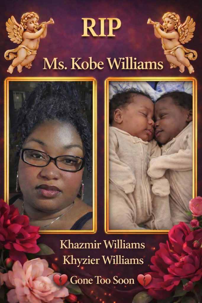 Kobe Williams & Her Twin Sons, Khazmir and Khyzier, Thomson GA, Obituary, Death: May Their Souls Rest In Peace