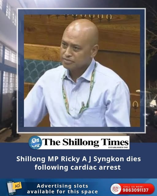Ricky A. J. Syngkon, Obituary, Death: Shillong MP Ricky A. J. Syngkon Dies After Suspected Cardiac Arrest While Playing Football